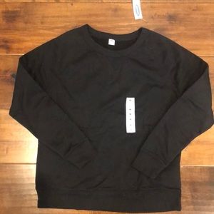 Old Navy - Black crew neck sweatshirt